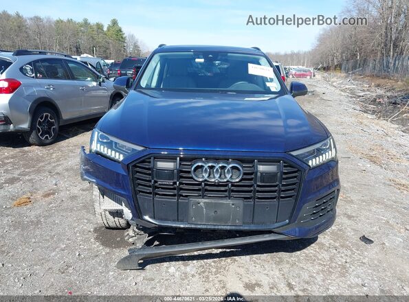 WA1LXBF74PD010276 2023 AUDI Q7 Dark Blue Вид щитка приборов