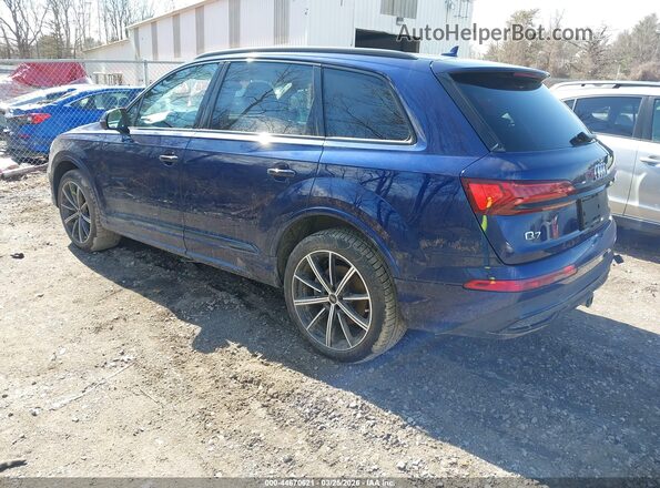 WA1LXBF74PD010276 2023 AUDI Q7 Dark Blue Задняя левая четверть