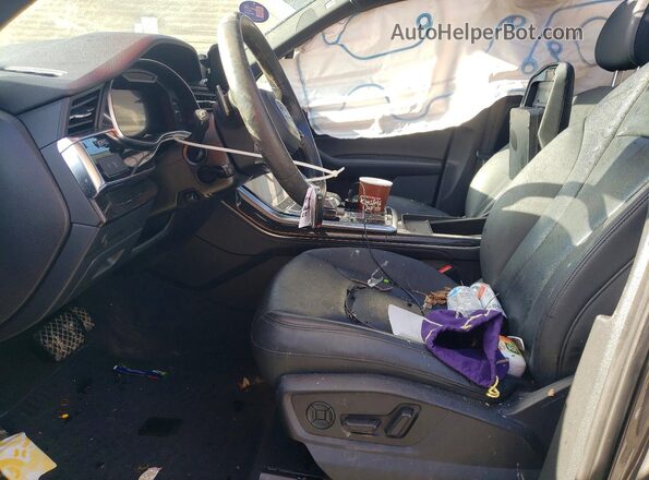 WA1LXBF76ND008445 2022 AUDI Q7 Black წინა სალონის ხედი