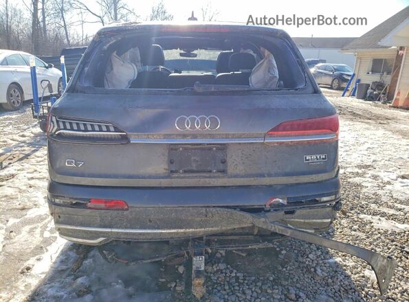 WA1LXBF76ND008445 2022 AUDI Q7 Black უკანა ხედი