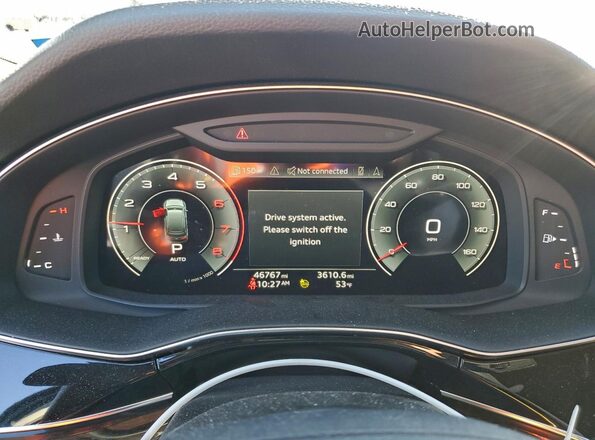 WA1LXBF77PD002902 2023 AUDI Q7 Серый Вид щитка приборов