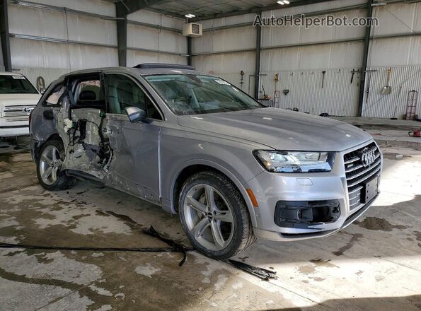 WA1VAAF70KD011602 2019 AUDI Q7 Silver წინა მარჯვენა