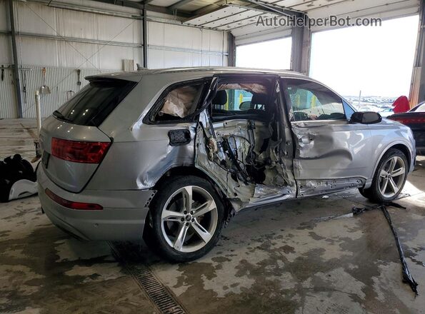 WA1VAAF70KD011602 2019 AUDI Q7 Silver უკანა მარჯვენა