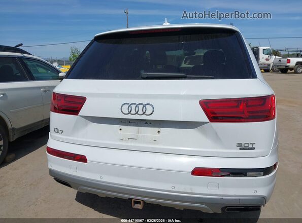 WA1VAAF71JD045840 2018 AUDI Q7 White 