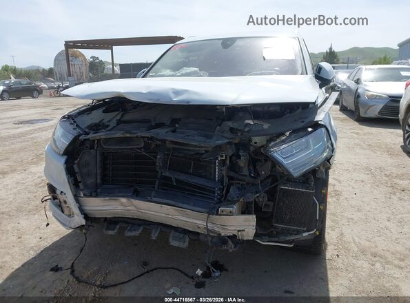 WA1VAAF71JD045840 2018 AUDI Q7 White Widok z przodu