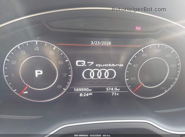 WA1VAAF71JD047975 2018 AUDI Q7 Черный Вид задних сидений