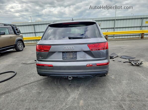 WA1VAAF73KD019032 2019 AUDI Q7 Gray Vista trasera