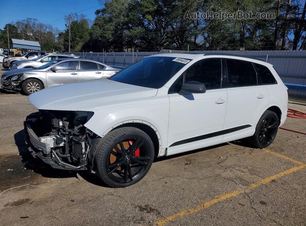 WA1VAAF73KD046960 2019 AUDI Q7 White Передня ліва чверть