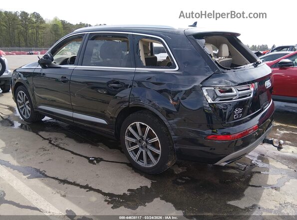 WA1VAAF75HD033362 2017 AUDI Q7 Black Tył lewy