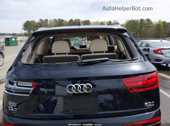 WA1VAAF75HD033362 2017 AUDI Q7 Black 