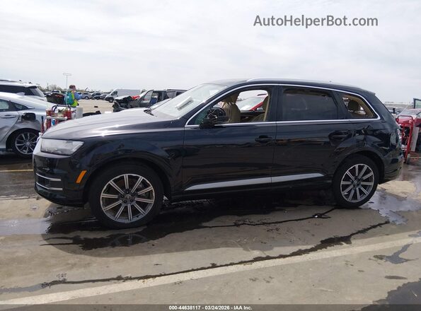 WA1VAAF75HD033362 2017 AUDI Q7 Black Widok wnętrza z tyłu