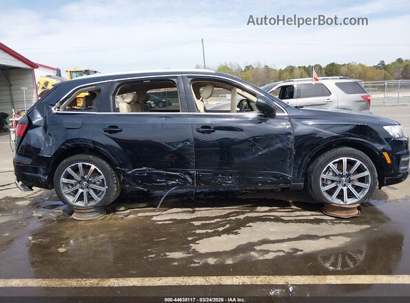 WA1VAAF75HD033362 2017 AUDI Q7 Black Widok zestawu wskaźników