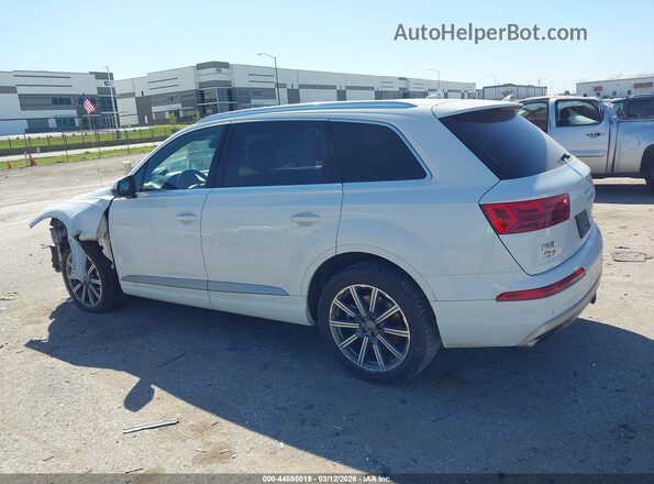 WA1VAAF75JD045212 2018 AUDI Q7 White Widok z tyłu