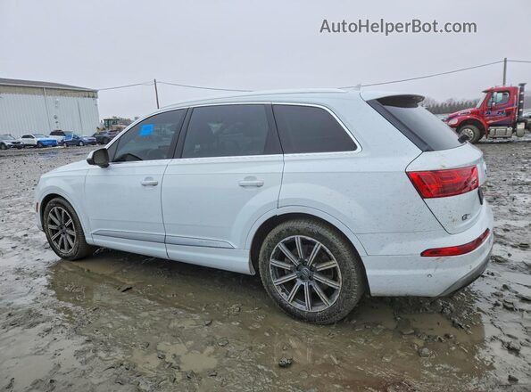 WA1VAAF78KD010567 2019 AUDI Q7 White Tył lewy