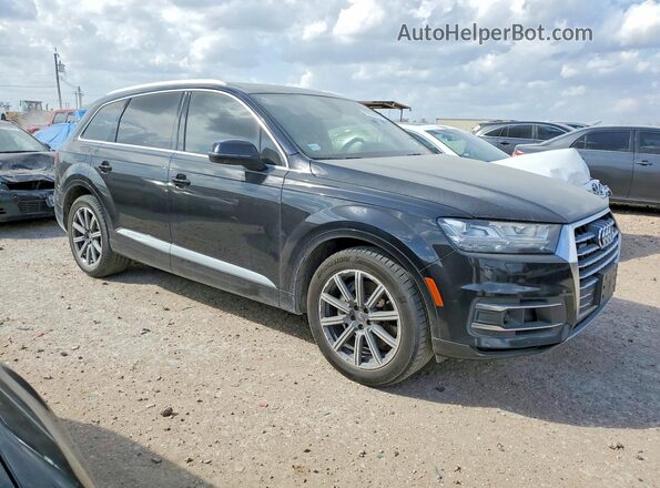 WA1VAAF7XJD020385 2018 AUDI Q7 Черный Передняя правая четверть
