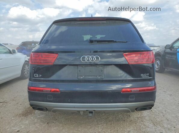 WA1VAAF7XJD020385 2018 AUDI Q7 Черный Вид сзади
