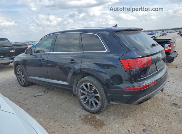 WA1VAAF7XJD020385 2018 AUDI Q7 Черный Задняя левая четверть