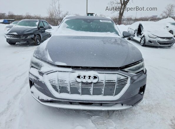 WA1VAAGE0KB008742 2019 AUDI E-TRON Серый Вид спереди