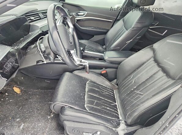 WA1VAAGE0KB008742 2019 AUDI E-TRON Серый Вид салона спереди