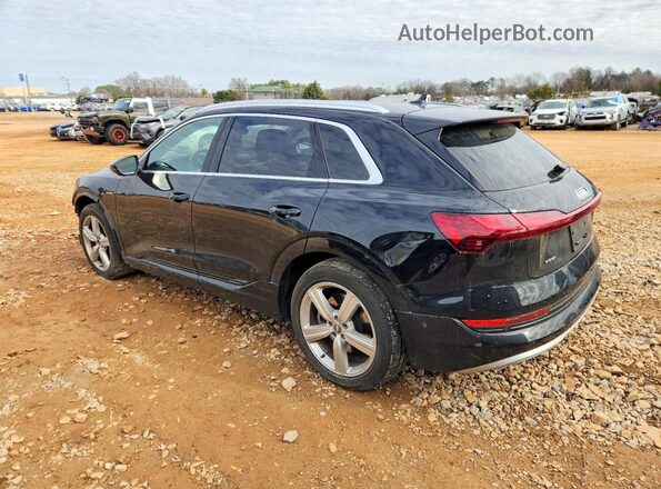 WA1VAAGE0KB009843 2019 AUDI E-TRON Черный Задняя левая четверть