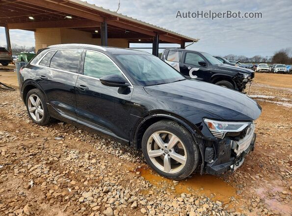 WA1VAAGE0KB009843 2019 AUDI E-TRON Черный Передняя правая четверть