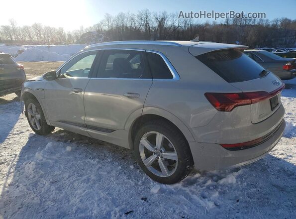 WA1VAAGE1KB014033 2019 AUDI E-TRON Серый Задняя левая четверть