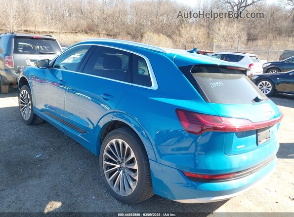 WA1VAAGE7KB008494 2019 AUDI E-TRON Blue Tył lewy