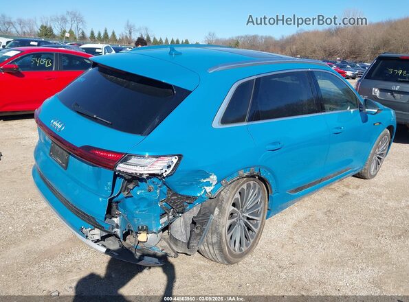 WA1VAAGE7KB008494 2019 AUDI E-TRON Blue Tył prawy