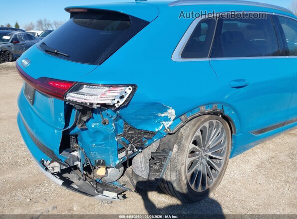 WA1VAAGE7KB008494 2019 AUDI E-TRON Blue Widok z przodu