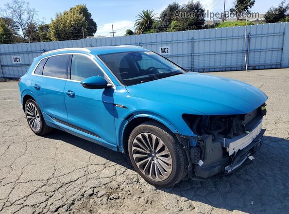 WA1VAAGEXKB010322 2019 AUDI E-TRON Blue Przód prawy