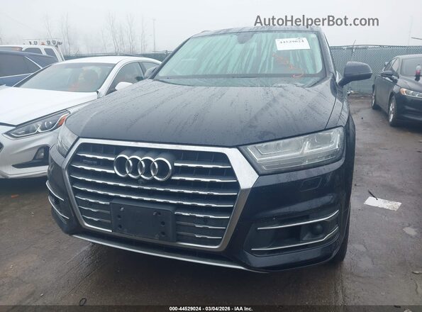 WA1VABF71HD018413 2017 AUDI Q7 Blue Սարքավորումների վահանակի տեսք