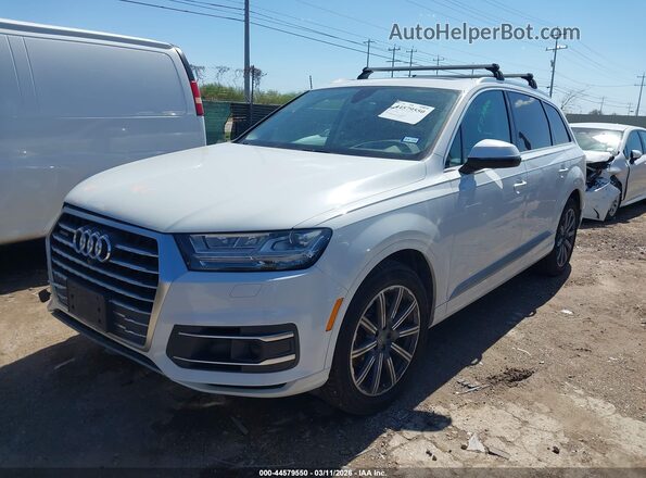 WA1VABF75HD007950 2017 AUDI Q7 Белый Передняя левая четверть