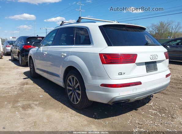 WA1VABF75HD007950 2017 AUDI Q7 Белый Задняя левая четверть