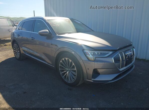 WA1VABGE8KB012625 2019 AUDI E-TRON Gray Przód prawy