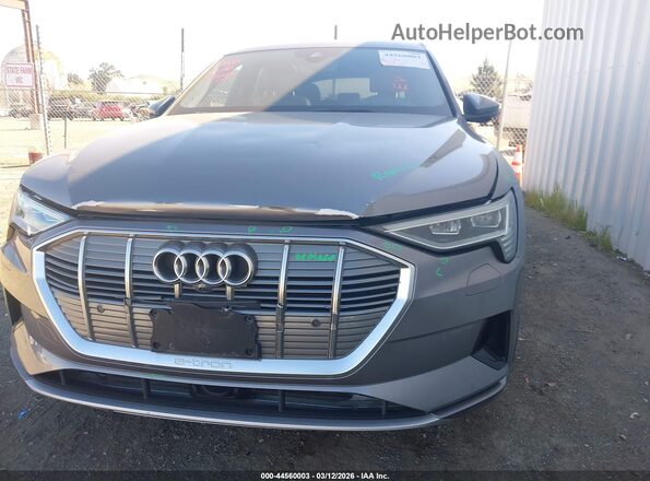 WA1VABGE8KB012625 2019 AUDI E-TRON Gray Widok z przodu