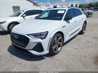 2022 Audi E-tron S Prestige Quattro White vin: WA1VCBGE5NB033575