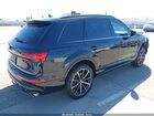 2020 Audi Sq7 Prestige Tfsi Quattro Tiptronic Black vin: WA1VWAF73LD013377