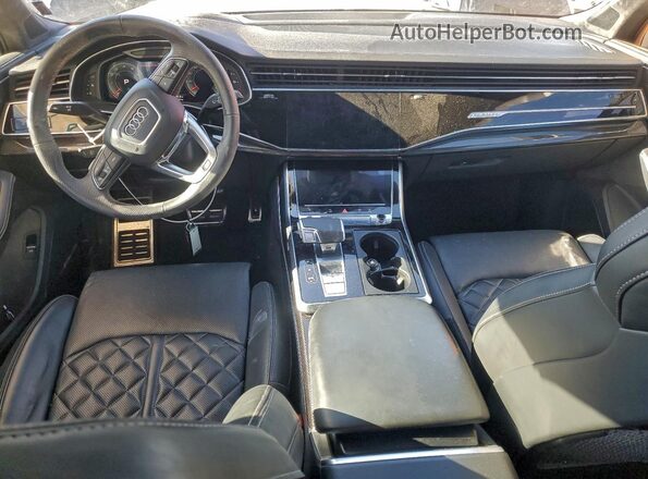 WA1VWBF71MD014440 2021 AUDI SQ7 Black Առջևի վահանակի տեսք