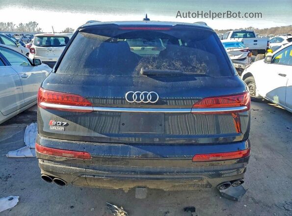 WA1VWBF71MD014440 2021 AUDI SQ7 Black Հետևի տեսք