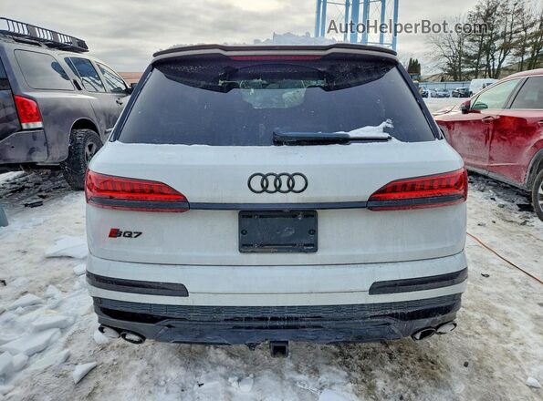 WA1VWBF71MD015670 2021 AUDI SQ7 White Вид ззаду