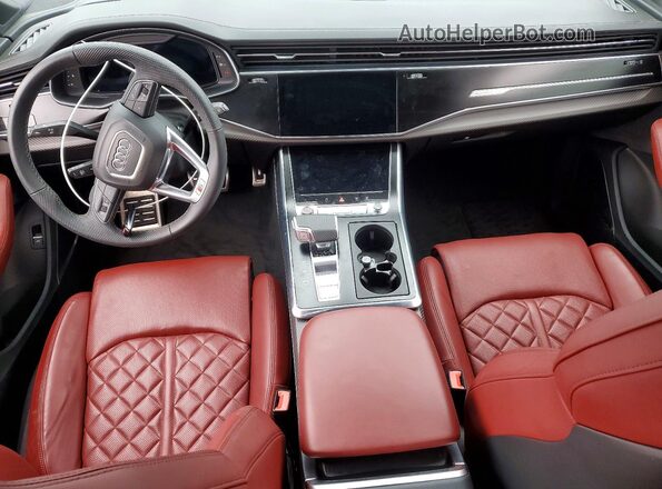 WA1VWBF77SD006064 2025 AUDI SQ7 Белый Вид панели приборов