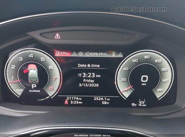 WA1VXBF71RD008366 2024 AUDI Q7 Белый Вид задних сидений