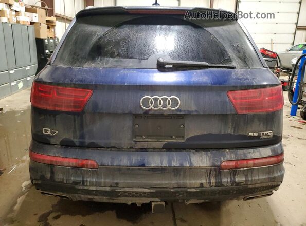 WA1WAAF75JD040922 2018 AUDI Q7 Синий Вид сзади