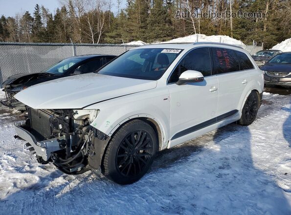 WA1WAAF79JD037649 2018 AUDI Q7 White Przód lewy