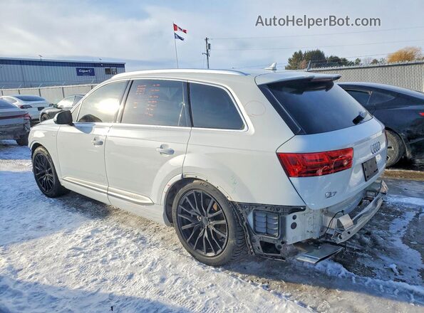 WA1WAAF79JD037649 2018 AUDI Q7 White Tył lewy