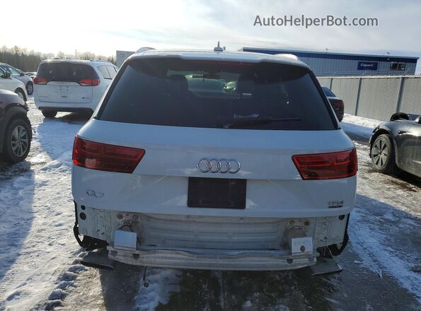 WA1WAAF79JD037649 2018 AUDI Q7 White Widok z tyłu