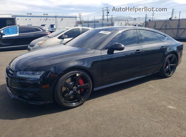 WAU2FAFC5JN082761 2018 AUDI S7 Черный Передняя левая четверть