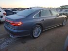 2019 Audi A8 L Gray vin: WAU8DAF89KN010930