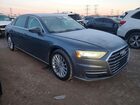 2019 Audi A8 L Gray vin: WAU8DAF89KN010930