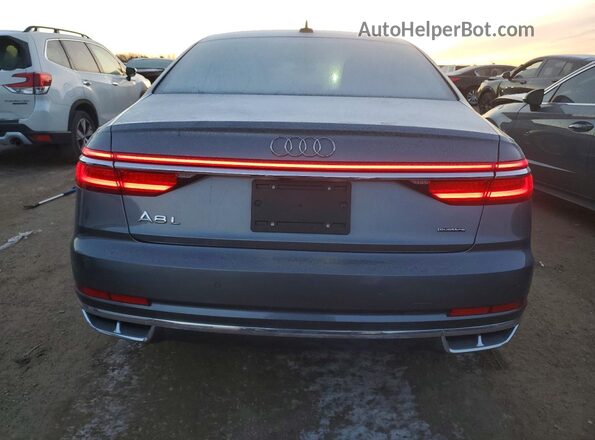 WAU8DAF89KN010930 2019 AUDI OTHER Gray უკანა ხედი